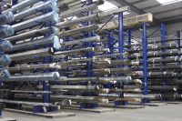 Cantilever Racks With timber Decks