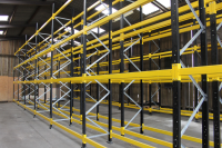 Structural Pallet Racking System With Roof Storage