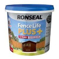 Ronseal 5 Year Fencelife Plus Dark Oak 5L