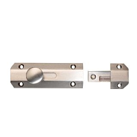 Architectural Surface Bolt 100mm Satin