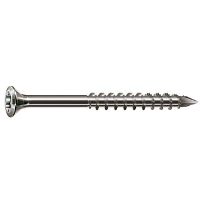 Spax 4.0 x 45mm A2 Stainless Steel Cladding Small Head Screw (Box 100)