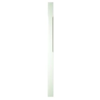 White Primed Stop Chamfered Newel Post 91 x 91 x 1500mm