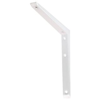 Hi-Load Mitred Bracket White 250 x 250mm