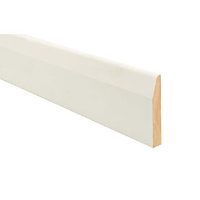 18 x 94mm fin. Primed MDF Chamfered Skirting