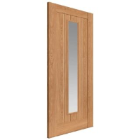 2040 x 726 x 40mm Hudson Laminate Clear Glazed Door (Pre-Finished)