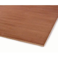 2440 x 1220 x 13mm MDF Crown Cut Sapele Veneered 2 sides