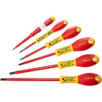 Stanley FatMax 6pc VDE Flat & Pozi Screwdriver Set (065443)