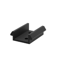 FM DuraPost Capping Rail Clip 20mm Black