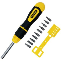 Stanley Multibit Ratchet Screwdriver & Bits 068010