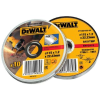 DeWalt DT42335TZ Flat Metal Cutting Disk (Tin Of Ten)