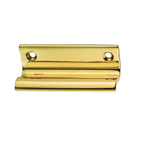 Straight Sash Window Lift Polished Brass