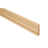 19 x 63mm Nom. (15 x 57mm fin.) Ogee Architrave No.80