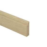 16 x 50mm Nom. American White Oak Ovolo Door Stop