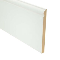 18 x 219mm fin. Primed MDF Torus Skirting