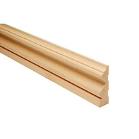 32 x 100mm Nom. (27 x 86mm fin.) Ogee Architrave No.112