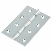75mm Double Washered Butt Hinge Polished Chrome (Pack of 20)