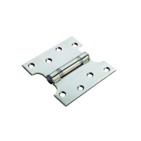 100mm Parliament Hinge ball bearing Polished Stainless Steel (Pack of 2)