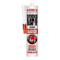 Evo-Stik 290ml All Weather Sticks Like Adhesive Clear