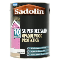 Sadolin Superdec Satin Super White 1litre