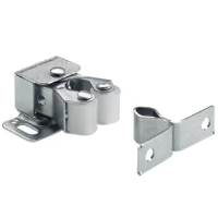 Double Roller Catch Zinc Plated (Bulk Pack of 20)