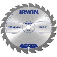 Irwin Circular Saw Blade 184mm 30mm Bore 24 Teeth