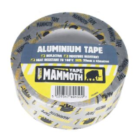 Aluminium Foil Tape 100mm Self Adhesive 45m Roll