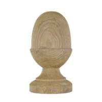 Acorn Finial for 100 x 100mm Post Green