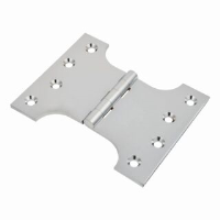 100mm Parliament Hinge Polished Chrome (Pack of 2)