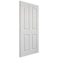 1981 x 762 x 44mm Edwardian White Primed Grained FD30 Fire Door