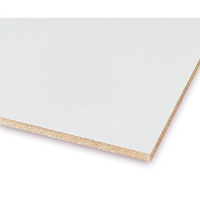 2440 x 1220 x 18mm MDF White Melamine 2 sides