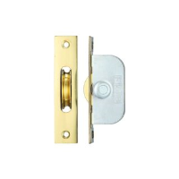 Sash Axle Pulley Brass Face Wheel Bulk Pack of 4