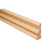 38 x 100mm Nom. (33 x 92mm fin.) Ogee Architrave No.75
