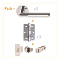 Roller Door Handle Latch Pack - Standard