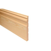 25 x 225mm Nom. (21 x 216mm fin.) Ogee Skirting No.527