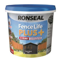 Ronseal 5 Year Fencelife Plus Tudor Black Oak 5L