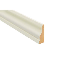 18 x 57mm fin. Primed MDF Ogee Architrave