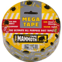 Mammoth Duct Tape Silver 50mm x 50m Roll