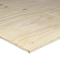 2440 x 1220 x 18mm Softwood Structural Good 1 Side Plywood