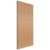 2032 x 813 x 44mm Oak Veneer Flush FD30 Fire Door (Pre-Finished)