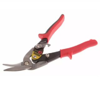 Stanley Aviation Snips Left Cut Red Offset 250mm (214567)