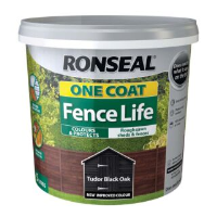 Ronseal One Coat Fencelife Tudor Black Oak 5L