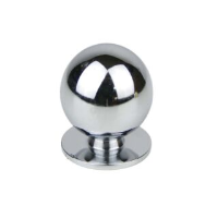 Cupboard Ball Knob Polished Stainless Steel