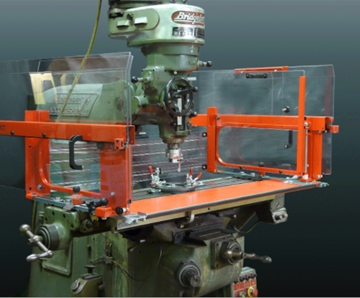 Turret/Bed CNC Milling Machine Guard Sliding Type