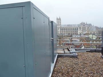 Rooftop Noise Control Screens For Aircon Units 