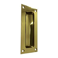 Flush Handle 504 - Polished Gold PVD