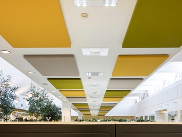 Sound-Absorbing Ceiling Panels