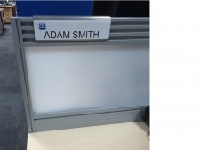 Office Staff Desk Name Plate Insert Holder Suppliers