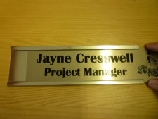  Slide In-Out Desk Name Plate Holder Suppliers