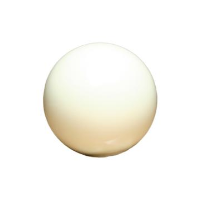 White Cue Ball Standard 2 3/8 Inch
