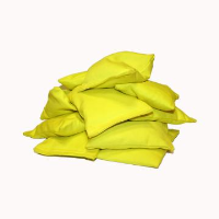 Plain Coloured Bean Bags Yellow